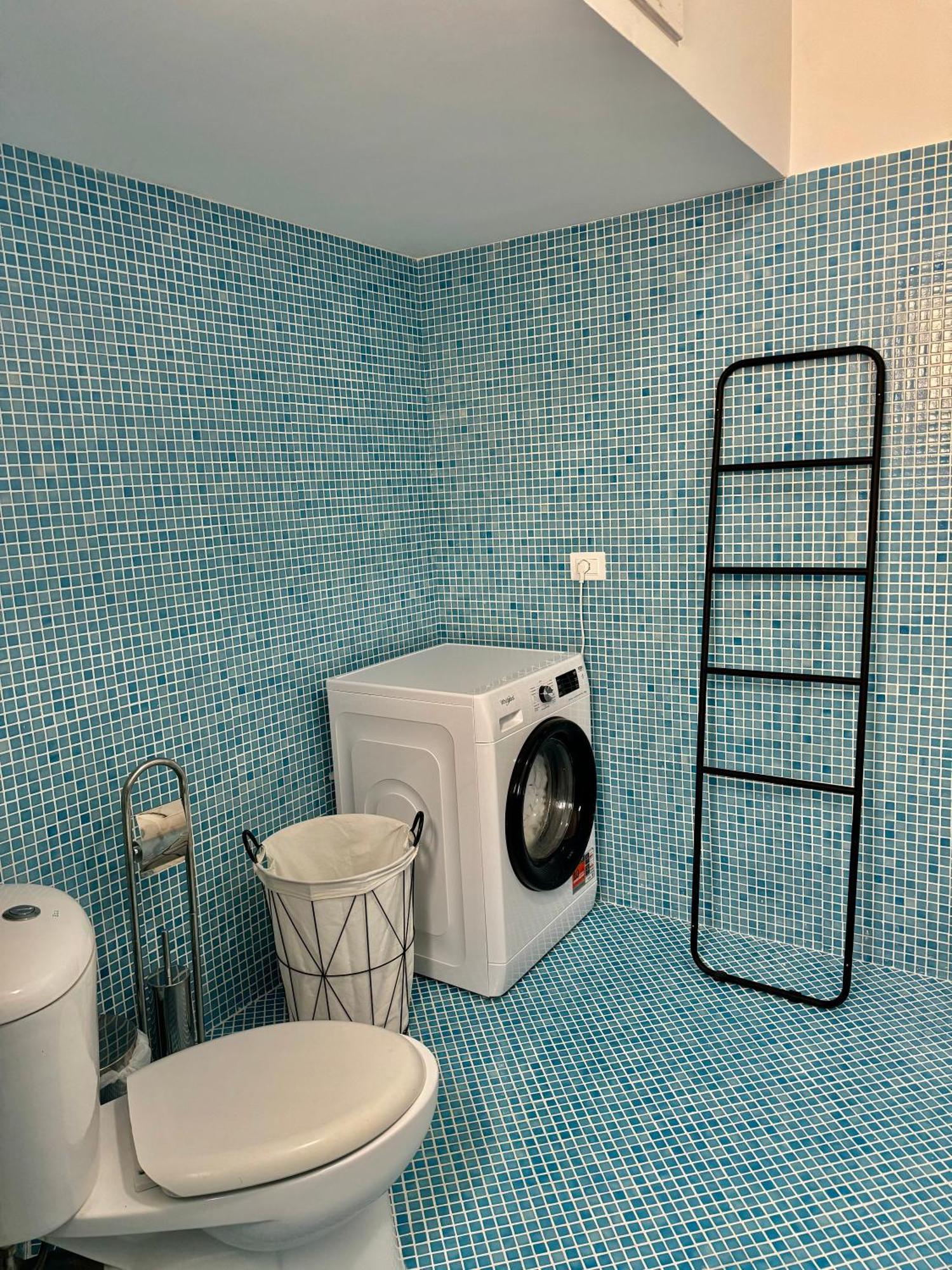 Comfy Blue Sarande Apartment Exterior photo